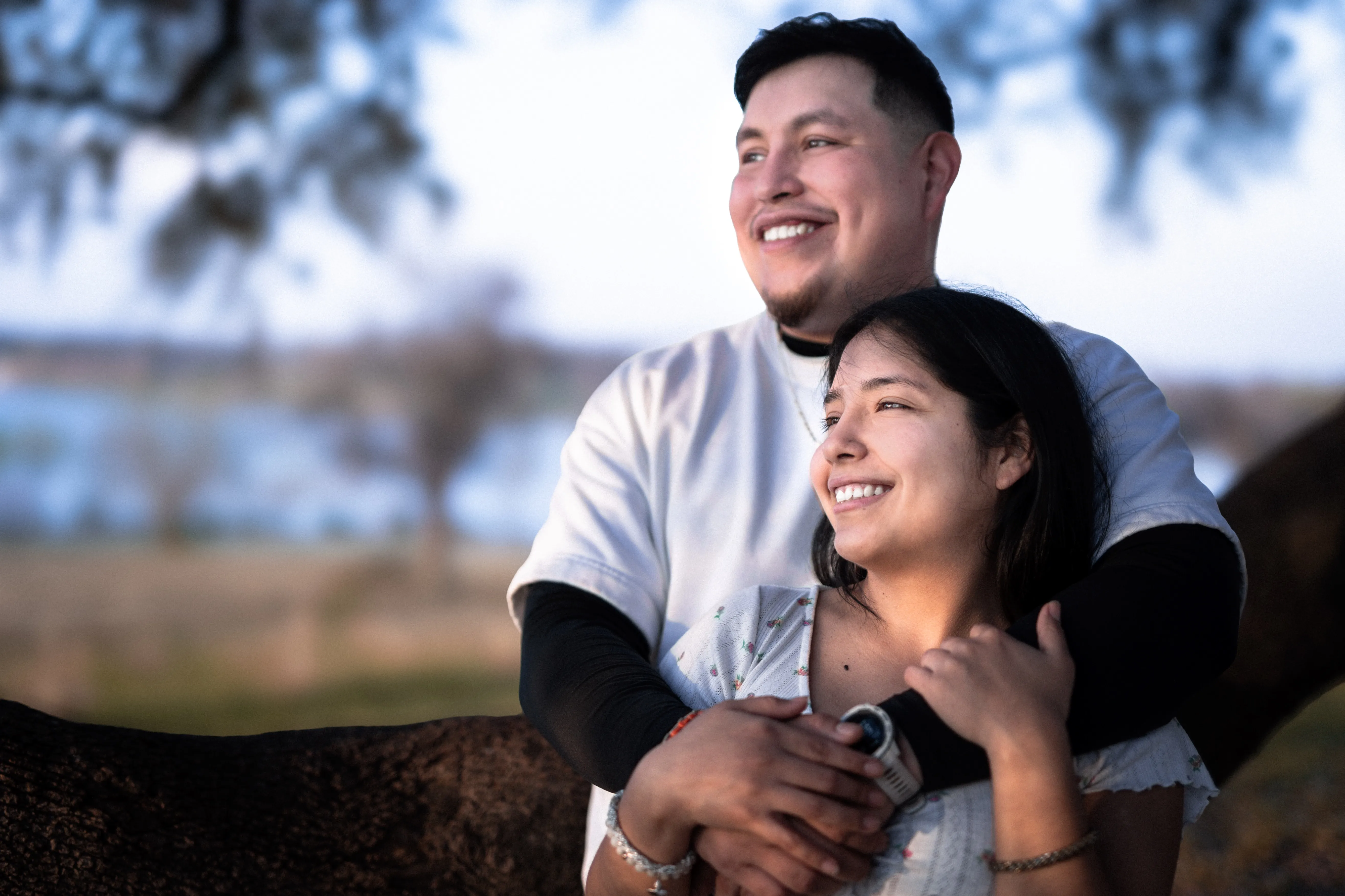 Behind the Scenes: A Spring Engagement Session